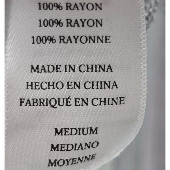 Rails Shirt Womens Medium White Gray Flannel Plaid Button Up Hunter Ash Cinder - Picture 13 of 16